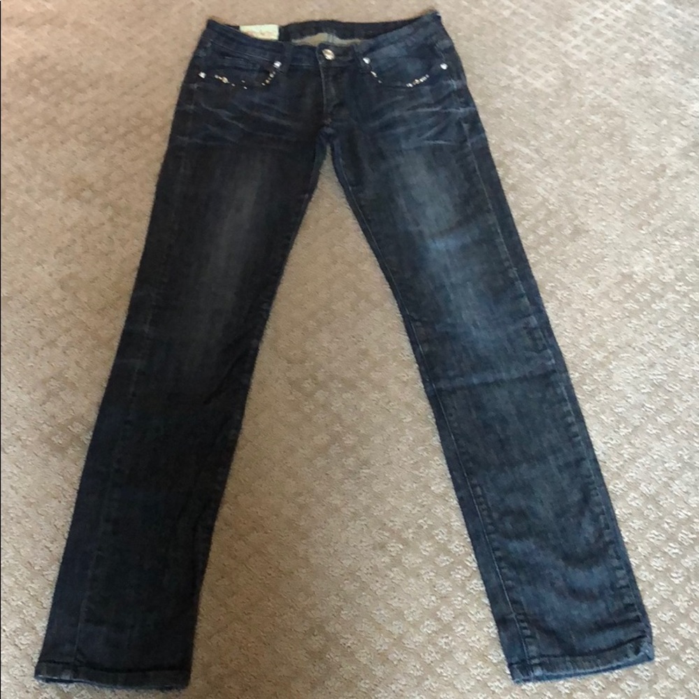 Machine jeans. Jeweled